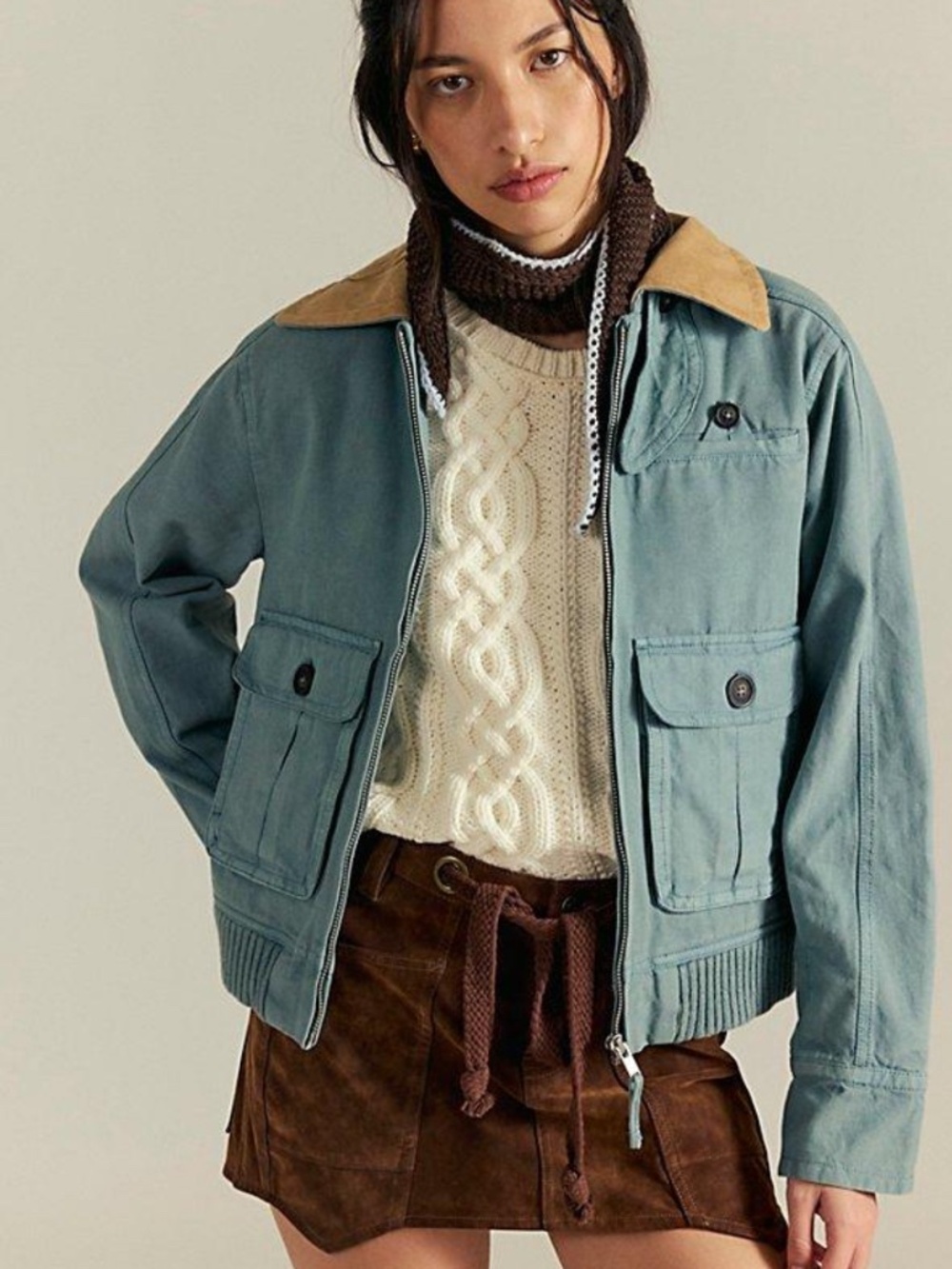 Free people Harley jacket
